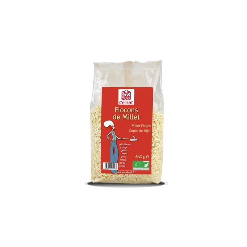 Copos de mijo 350g celnat