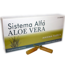 Sistema alfa aloe vera 20ampll