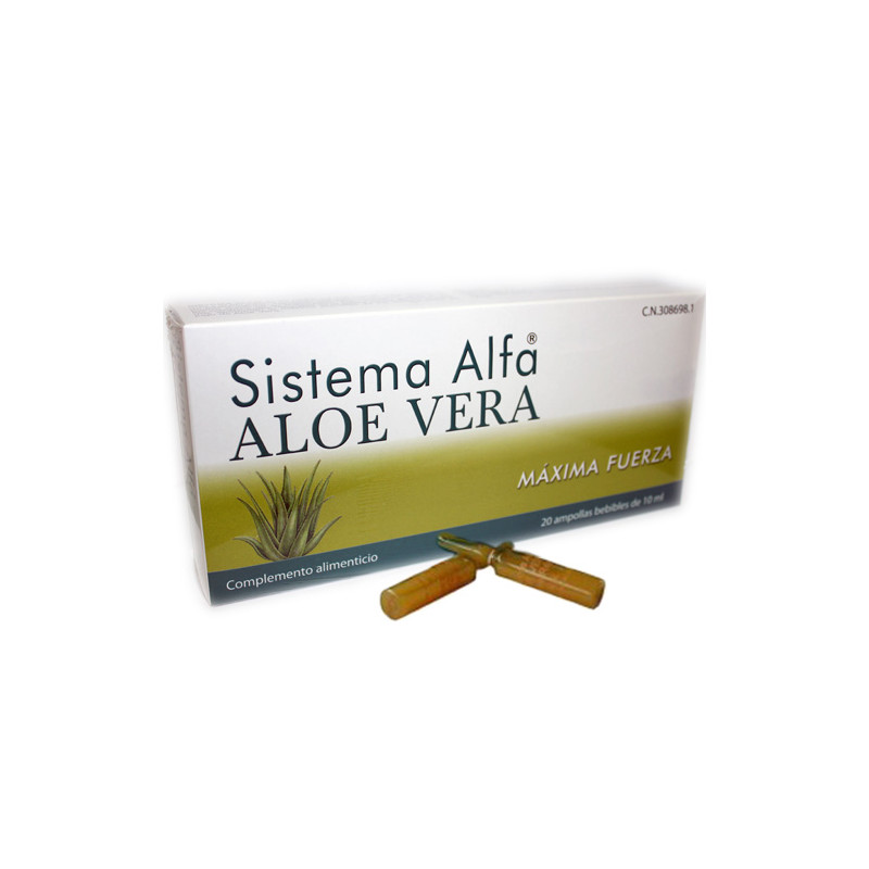 Sistema alfa aloe vera 20ampll