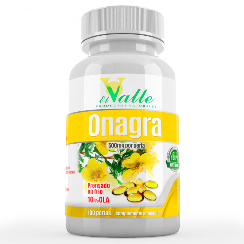 Onagra 500 mg. 100 perlas el valle