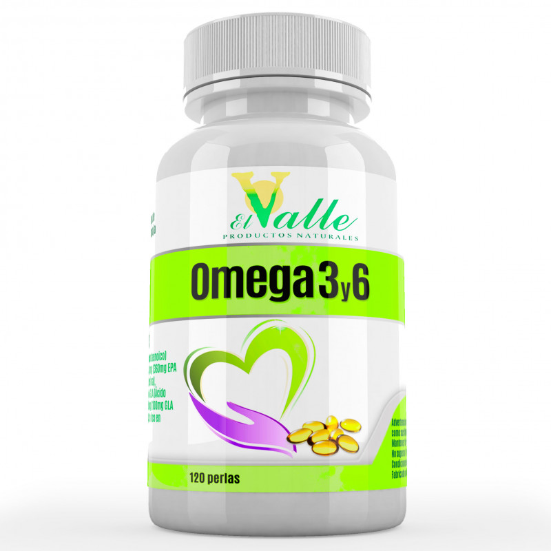 Omega 3 6 120per el valle