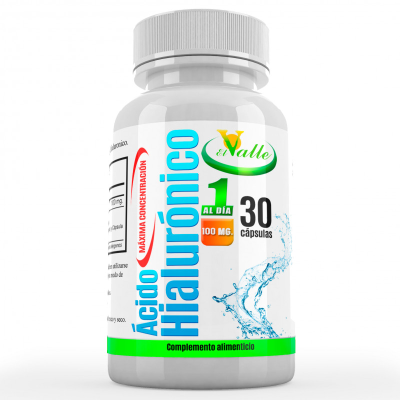 Acido hialuronico 30cap 100mg el valle