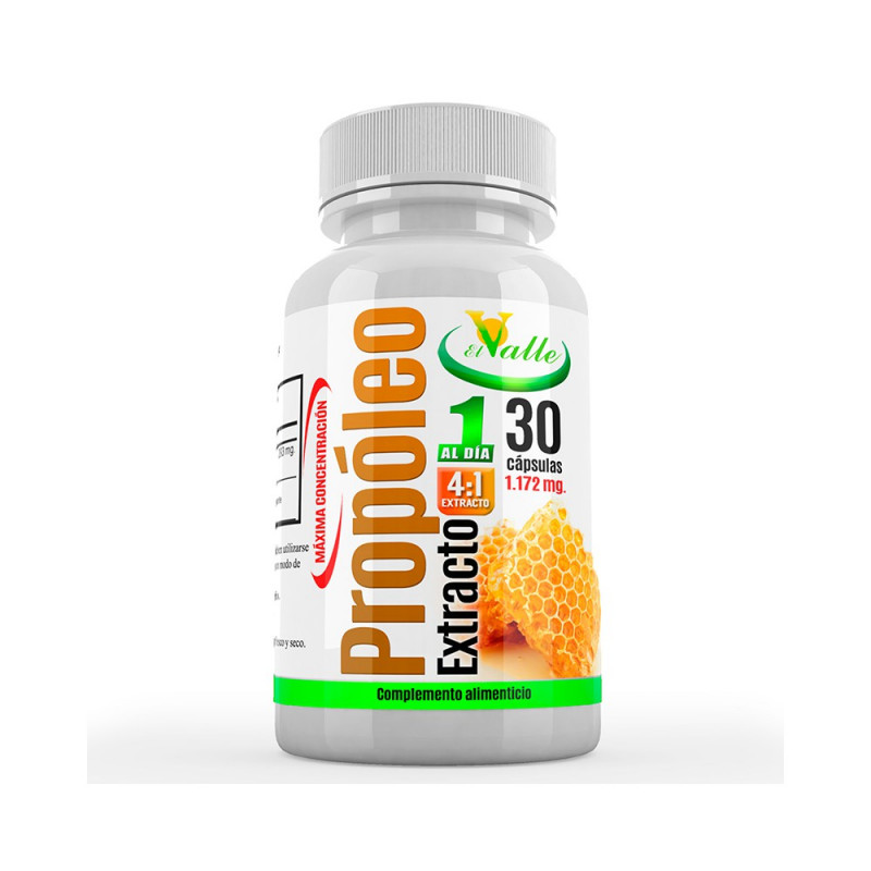 Propoleo extracto 30cap. el valle