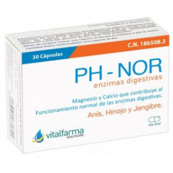 Ph-nor enzimas digestivas 30cap vitalfarma