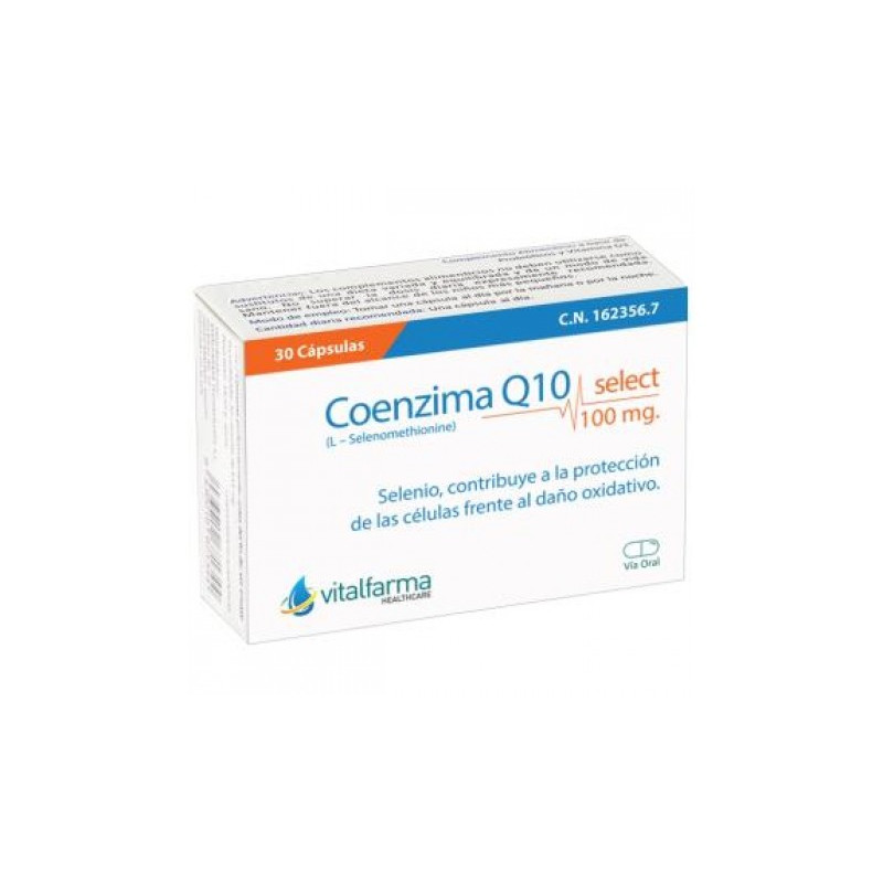 Q-10 select 30cap 100mg vitalfarma