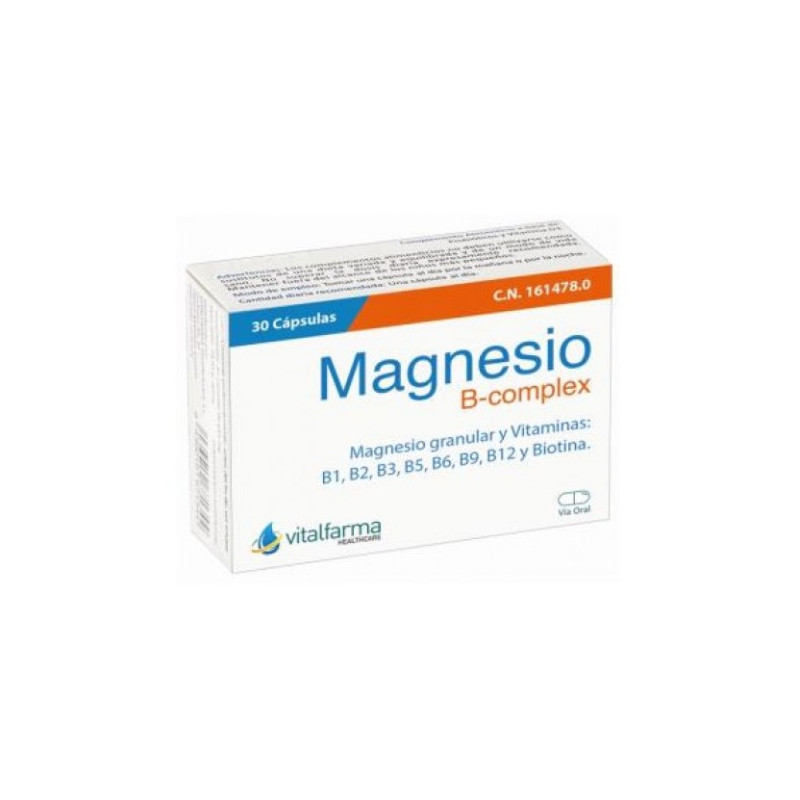 Magnesio b complex 30cap vitalfarma