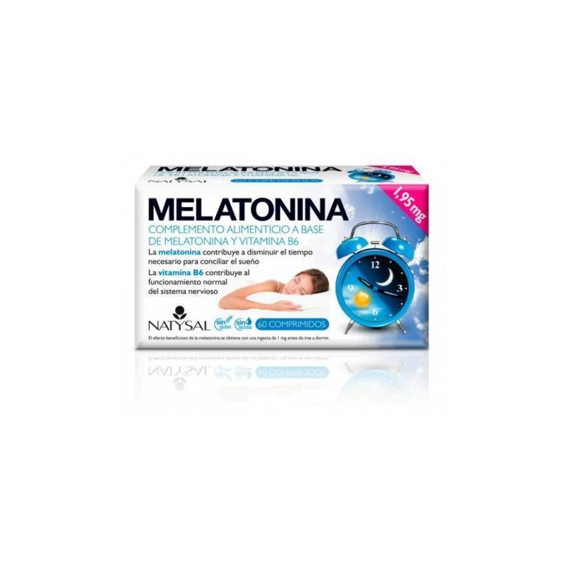 Melatonina 1.95mg 60comp natys