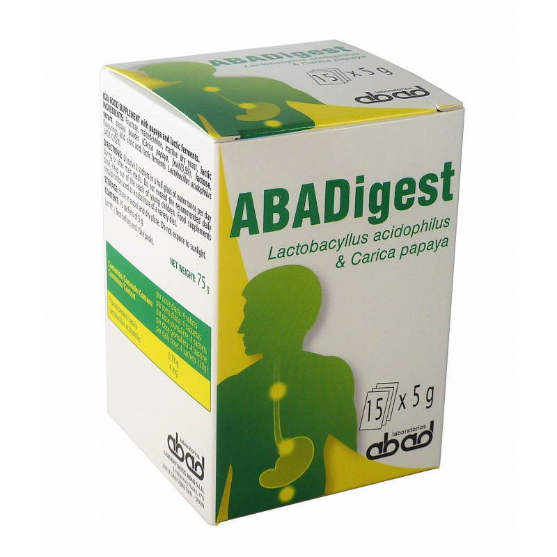 Abadigest sobres 15uni.abad