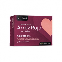 Arroz rojo+q-10 60comp vitalart n. import