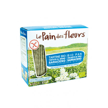 Pan flores sarraceno sin sal