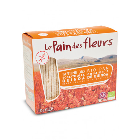 Pan flores quinoa 150gr