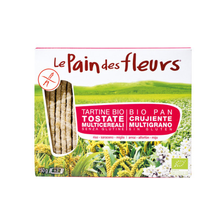 Pan flores multicereal 150gr