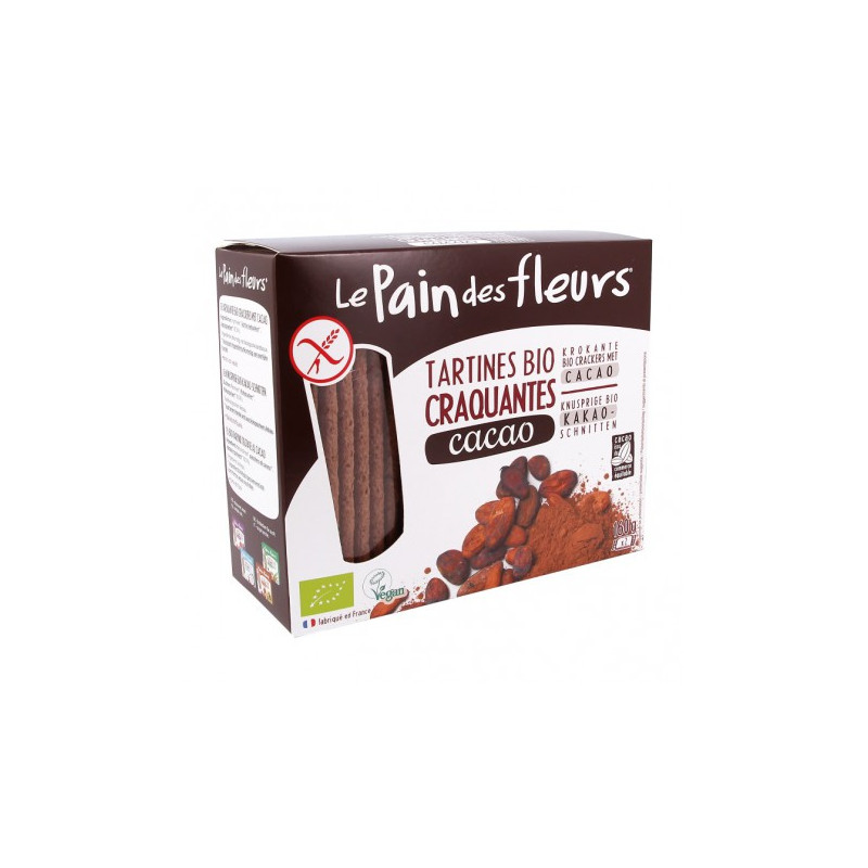 Pan flores cacao 160gr