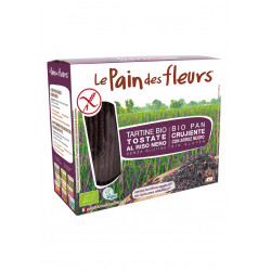 Pan flores arroz negro 150g