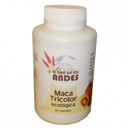 Maca tricolor 90cps eco el oro de los andes