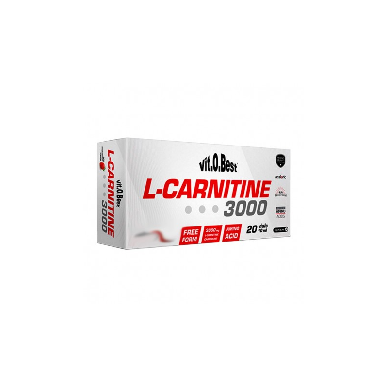 L-carnitine 3000 20viales sabor cola zero vitobest