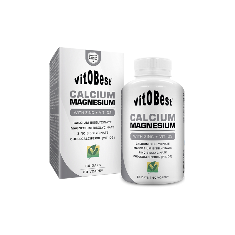 Calcio+magnesio 60cap vitobest