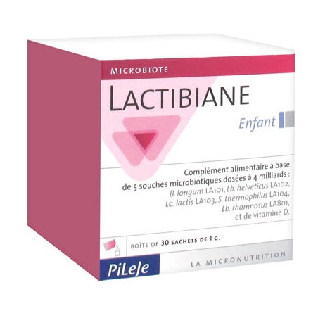 Lactibiane enfant 30 sobres pilege