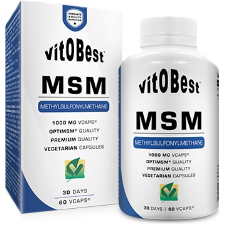 Msm 1000mg 60caps vitobest