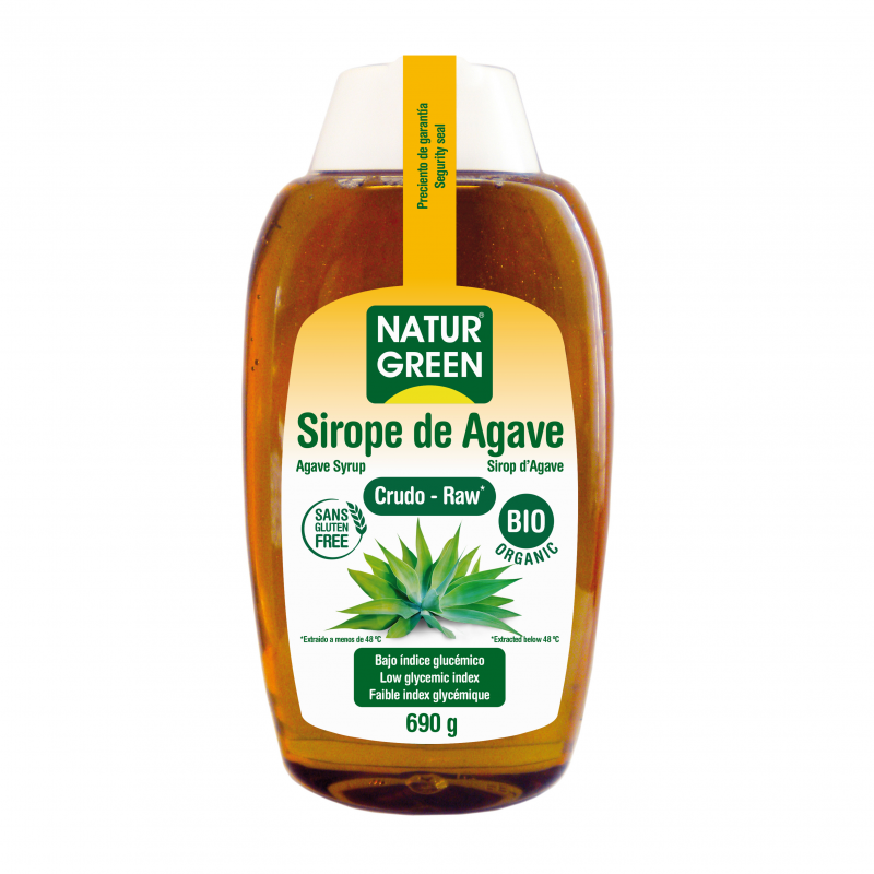 Sirope agave crudo 690g naturg