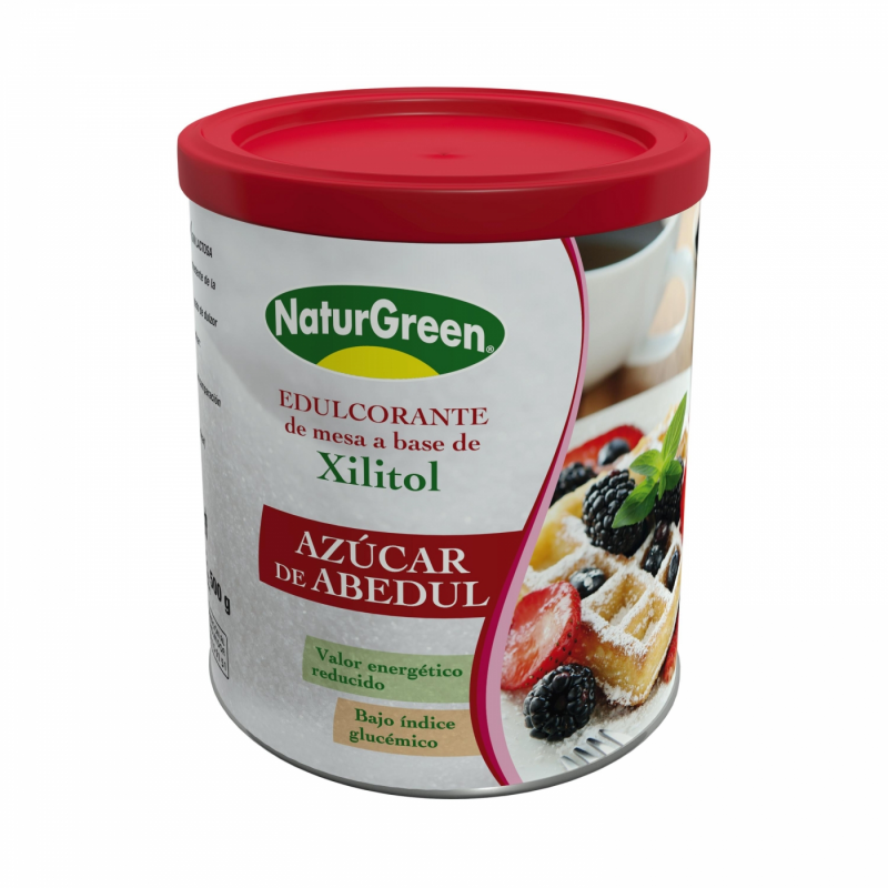 Xilitol de abedul 500gr polvo naturgreen