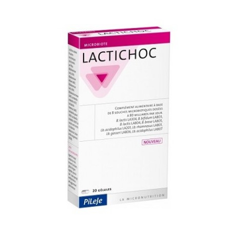 Lactichoc 20cap. microbiote