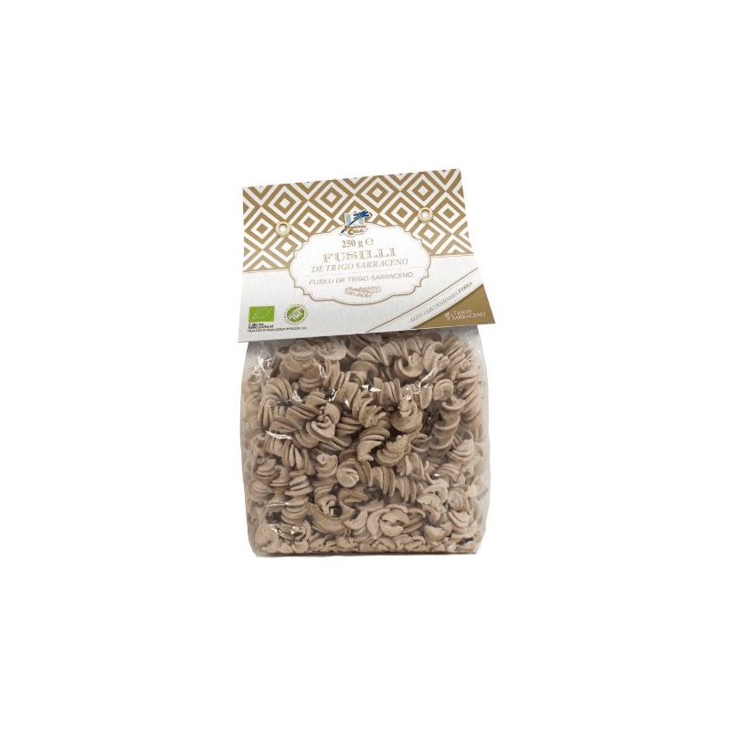 Fusilli trigo sarraceno 250gr sin gluten bio f/c
