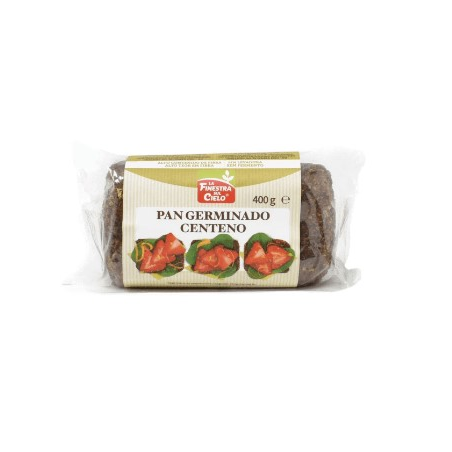 Pan germinado centeno 400g f/c