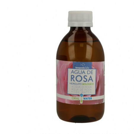 Agua de rosas 250ml alimentario terpenic bio