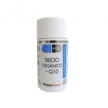 Silicio organico + q10 30caps prisma natural