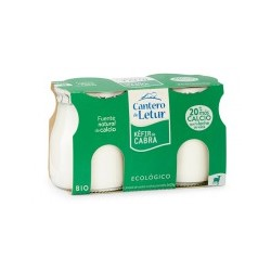 Kefir de cabra 2x125gr bio cantero de letur