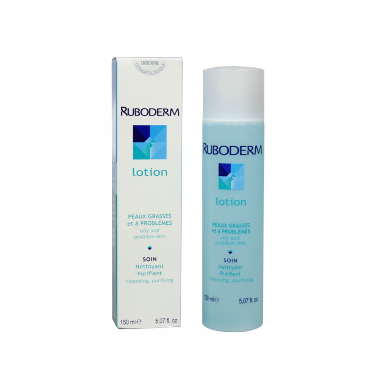 Ruboderm locion piel grasa purif.150ml labcatal