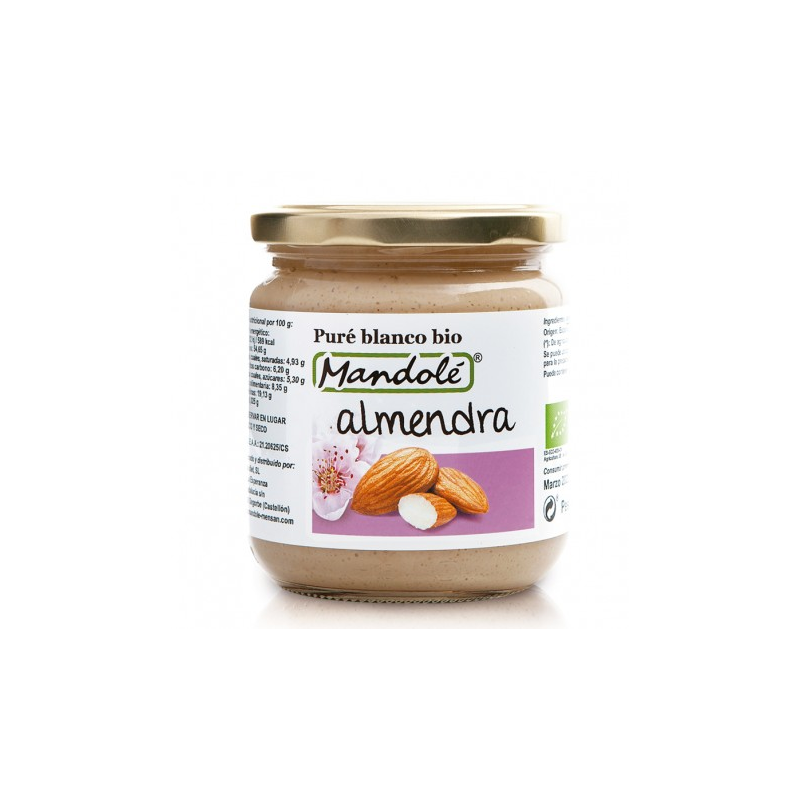 Pure almendra blanco 325gr