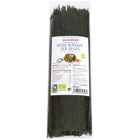 Espagueti tierra y mar algamar