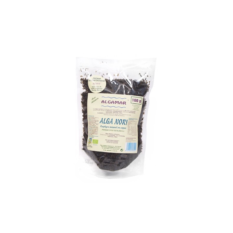 Alga nori copos 100g algamar