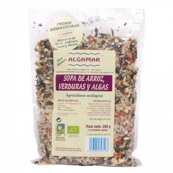Sopa arroz verdu.algas algamar 250gr