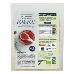 Agar agar copos 50gr algamar