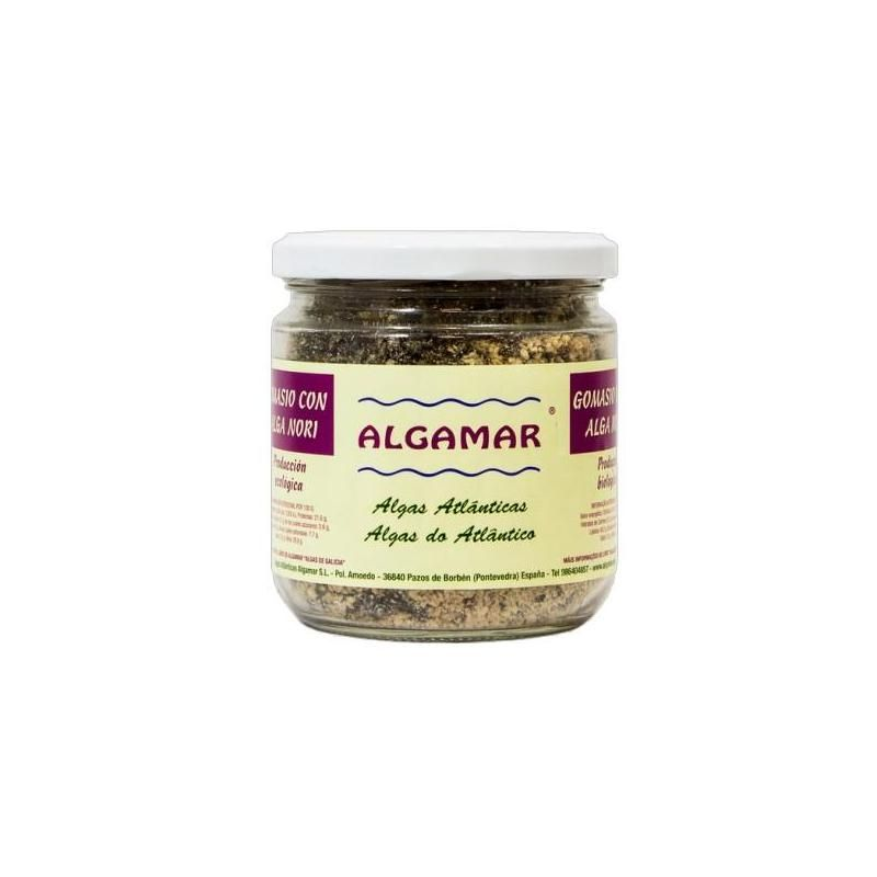 Gomasio con algas 150g algamar