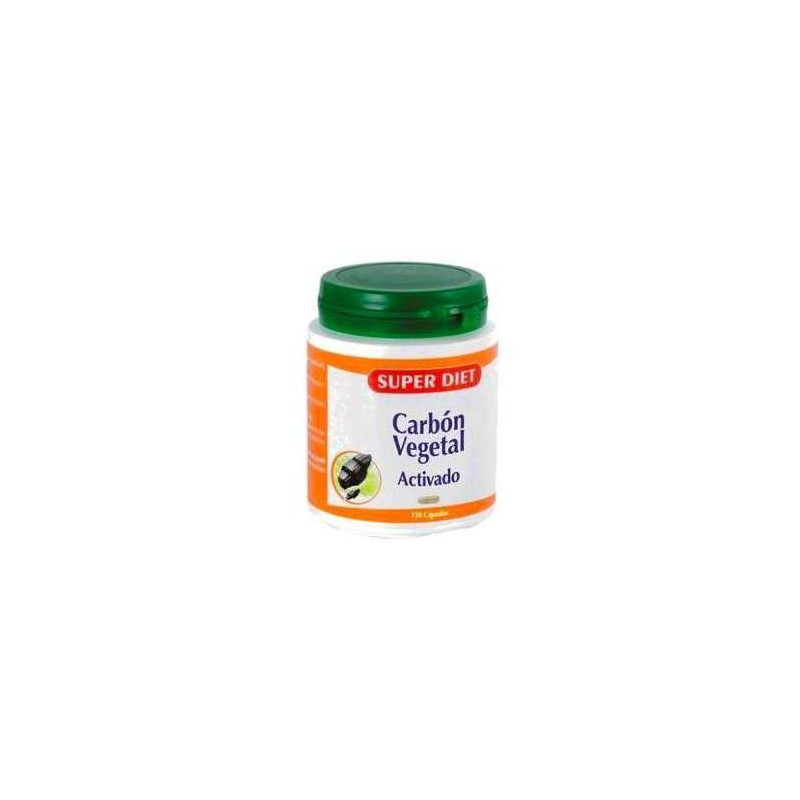 Carbon activado vegetal 150cap surperdiet