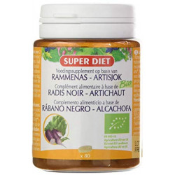 Rabano+alcachofa bio 80comp. superdiet