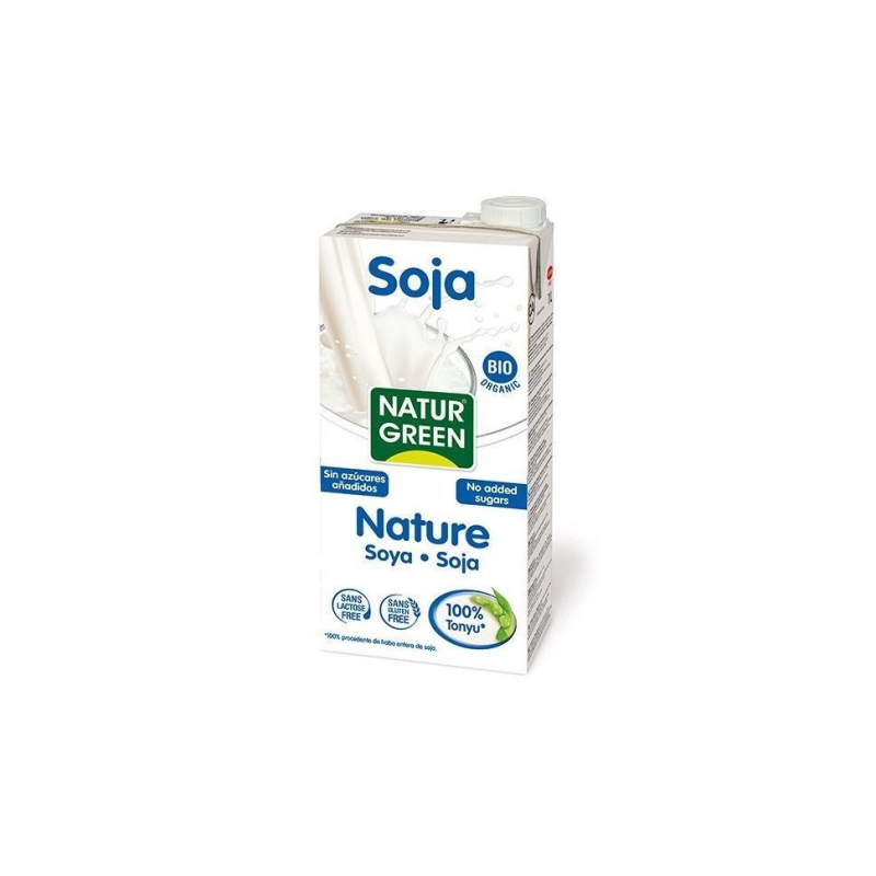 Leche soja bio nature 1lt naturgreen
