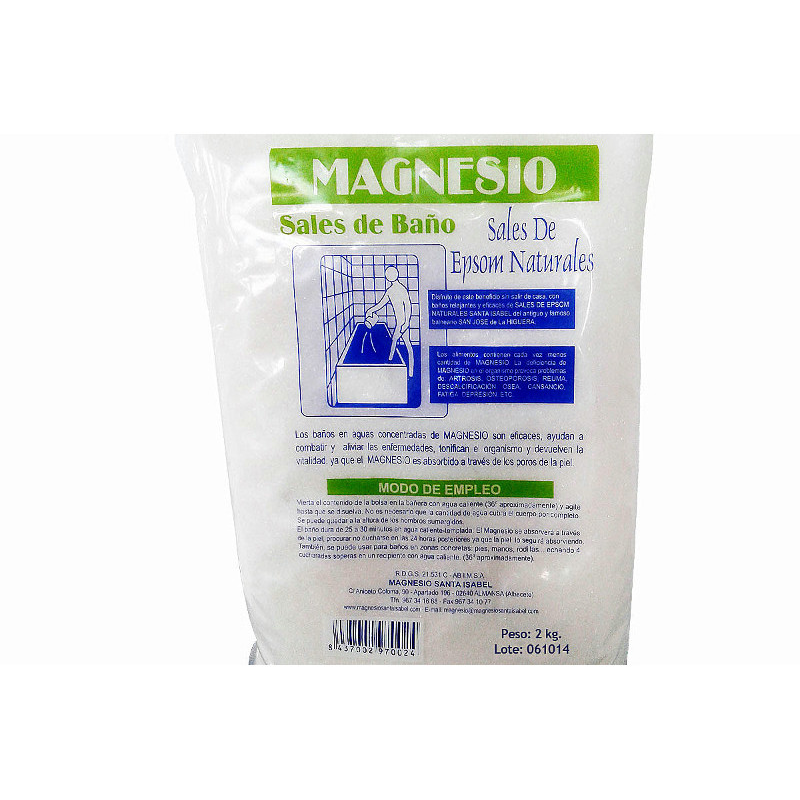 Sales magn.baño 2-kg santa/isa