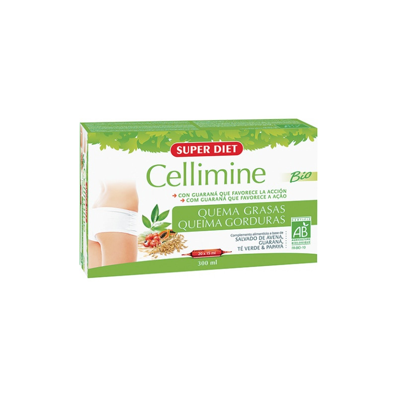 Cellimine quema grasas bio 20x15ml superdiet