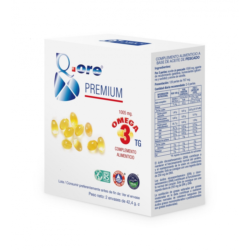 Qore 120perla omega 3