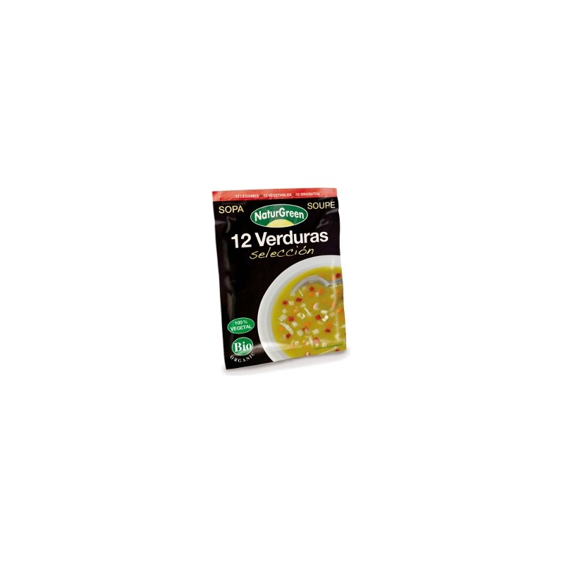 Sopa 12verduras 40gr naturgreen