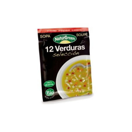 Sopa 12verduras 40gr naturgreen