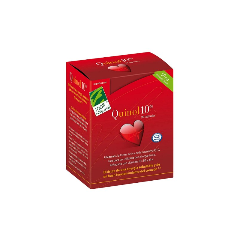 Quinol 10 50mg 90caps 100x100
