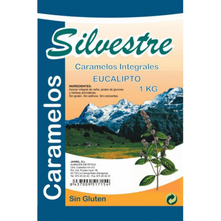 Caramelos eucalipto silvestre 1kg