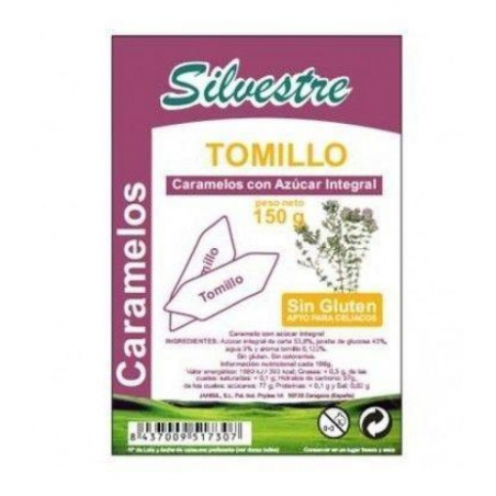 Caramelos tomillo 150gr silves