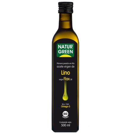 Aceite lino 500ml naturgreen